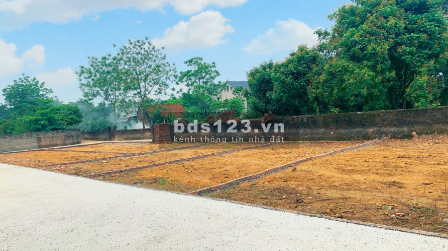 Chủ mở bán 9 lô xã Xuân Linh, Thủy Xuân Tiên, Chương Mỹ, diện tích từ 90m2 đến 120m2