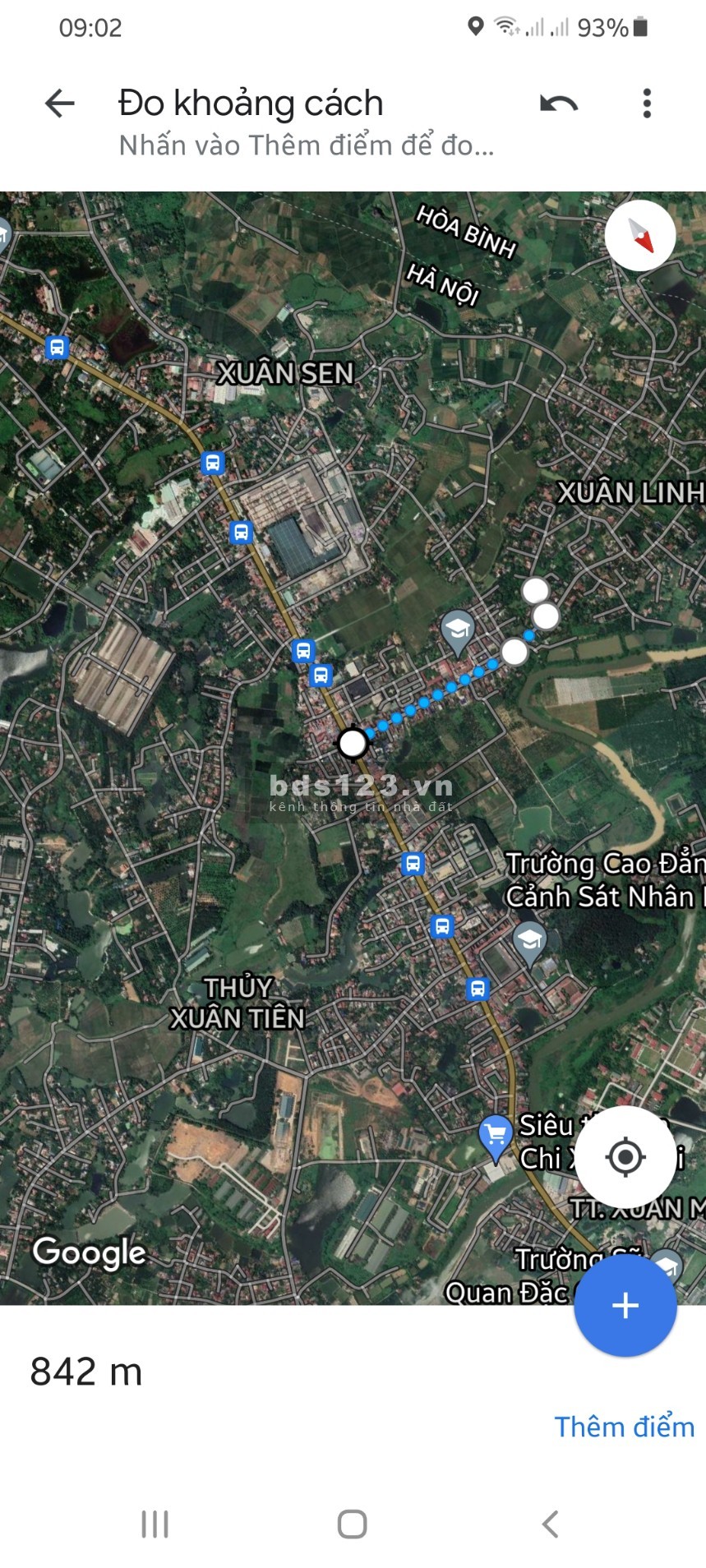 Chủ mở bán 9 lô xã Xuân Linh, Thủy Xuân Tiên, Chương Mỹ, diện tích từ 90m2 đến 120m2