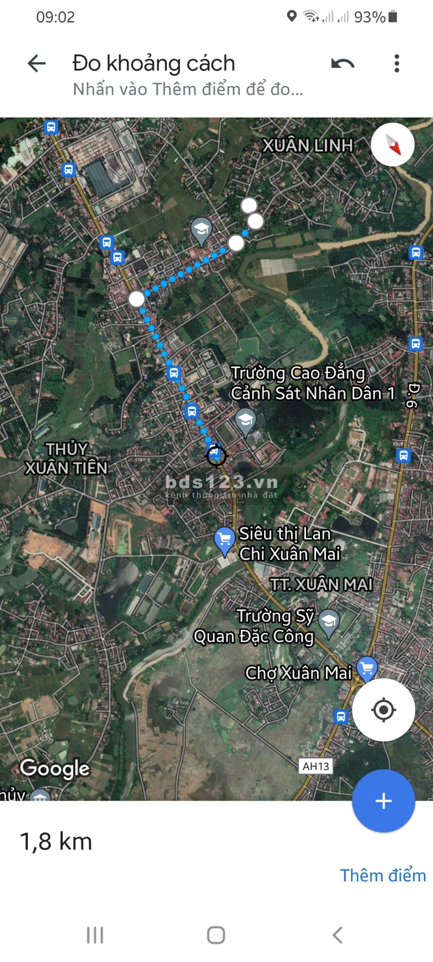 Chủ mở bán 9 lô xã Xuân Linh, Thủy Xuân Tiên, Chương Mỹ, diện tích từ 90m2 đến 120m2
