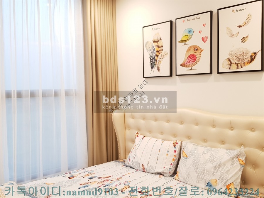 Cho thuê căn 2n full nội thất chung cư Vinhomes Green Bay diện tích 57m2, giá 11 triệu/tháng