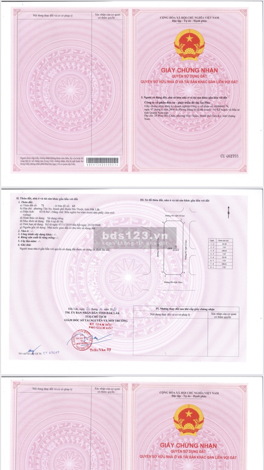 Đất nền sổ đỏ xây dưng tự do ngay trung tâm thành phố Buôn Ma Thuột hạ tầng hoàn thiện