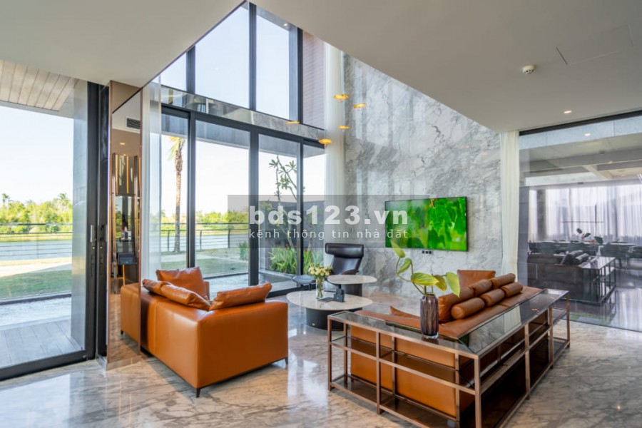 Villas oneriver chuẩn quốc tế bên sông Cổ Cò, thiết kế sang trọng, đẳng cấp 5 sao tiêu chuẩn thế giới