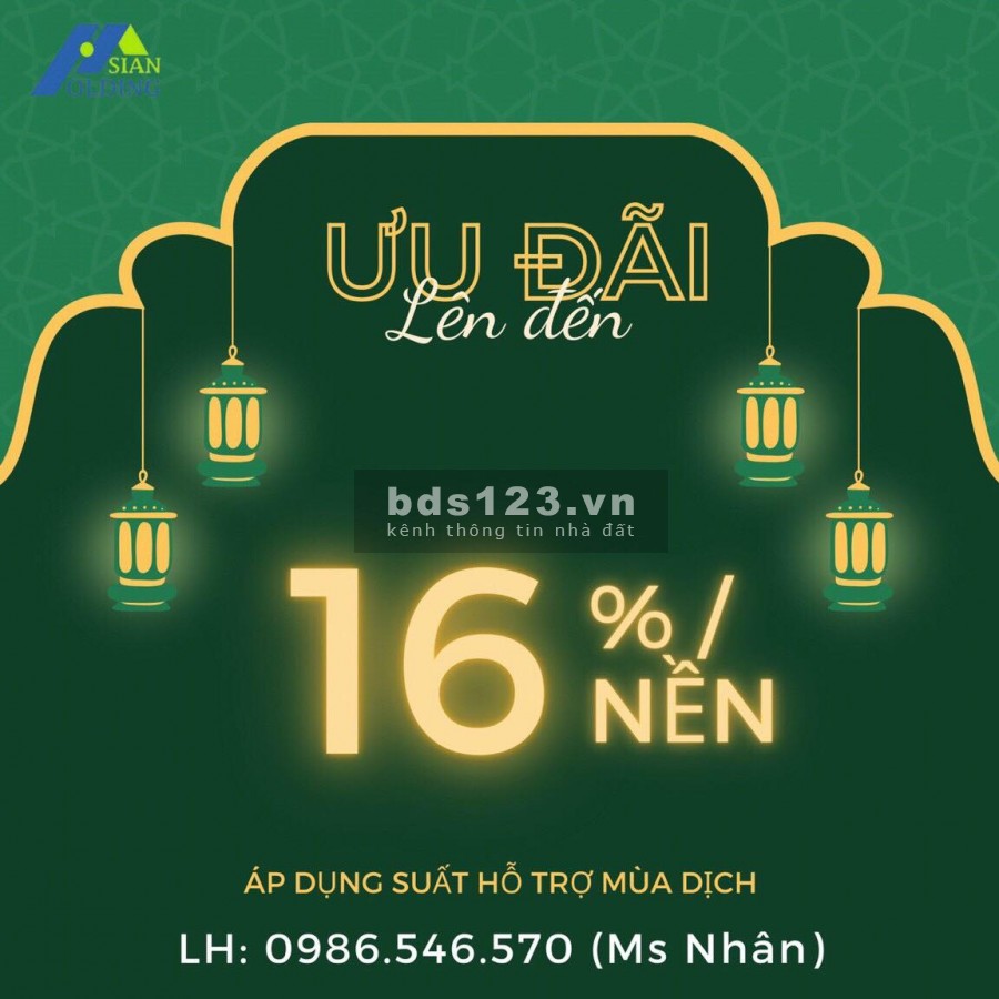 Đất nền giá ngộp chốt lời 25% ngay trung tâm thành phố ân hạn gốc 12 tháng và miễn lãi 6 tháng