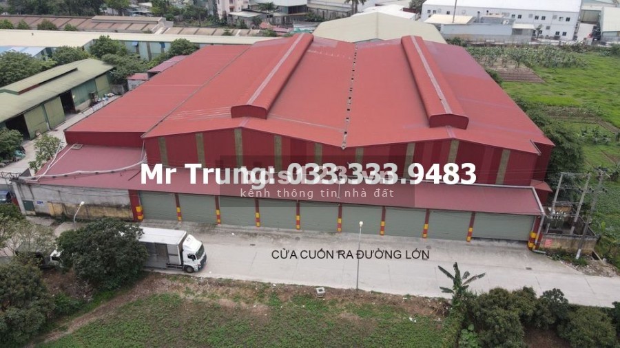 Cho thuê nhà xưởng diện tích 7000m2 tại Biên Giang, Hà Đông giá 45 nghìn/m2/tháng