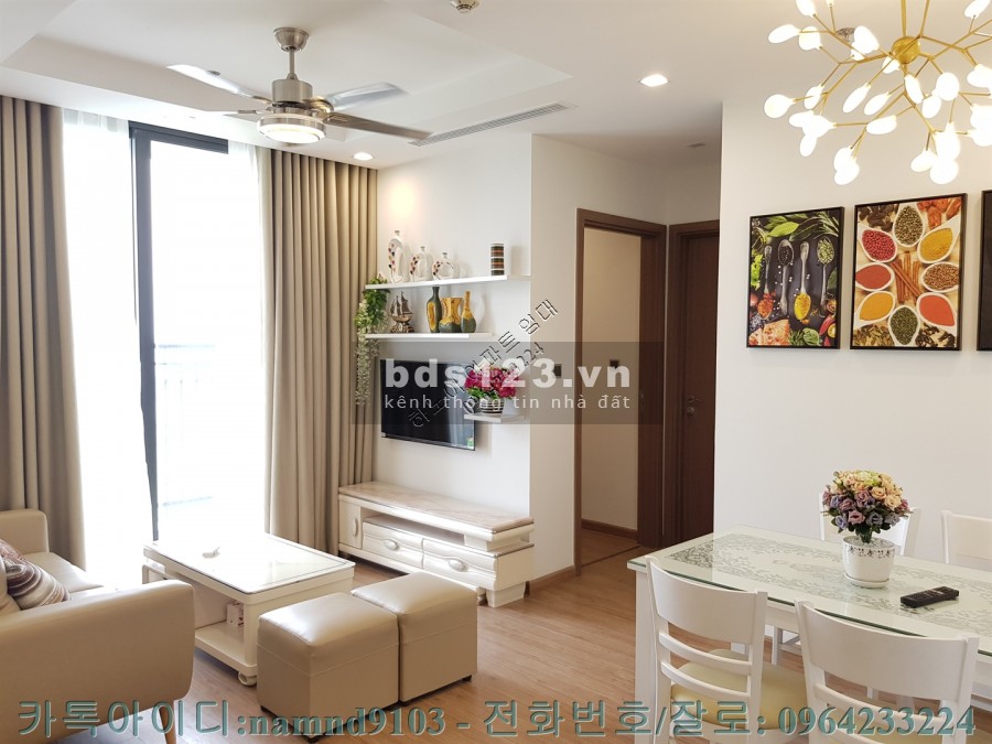 Cho thuê căn 2n full nội thất chung cư Vinhomes Green Bay diện tích 57m2, giá 11 triệu/tháng