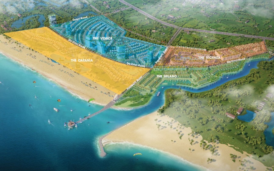 Dự án VENEZIA BEACH-HỒ TRÀM cung đường triệu đô biệt thự biển đẳng cấp 5 sao chính thức mở bán