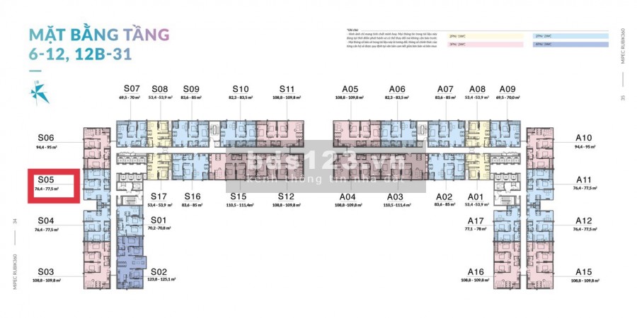 Tôi chính chủ cần bán căn hộ S05 chung cư Mipec Rubik 360 Xuân Thủy, Cầu Giấy