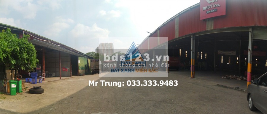 Cho thuê nhà xưởng diện tích 7000m2 tại Biên Giang, Hà Đông giá 45 nghìn/m2/tháng