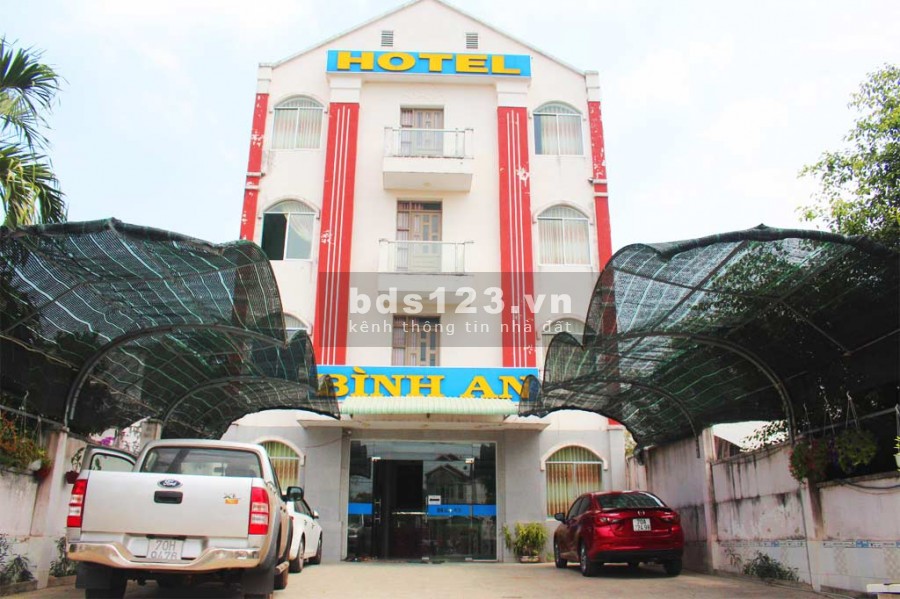 Chủ cần bán nhanh khách sạn Bình An, Gò Dầu, vị trí đẹp, giá rất rẻ 18.5 tỷ, thương lượng, dtsd 1500m2