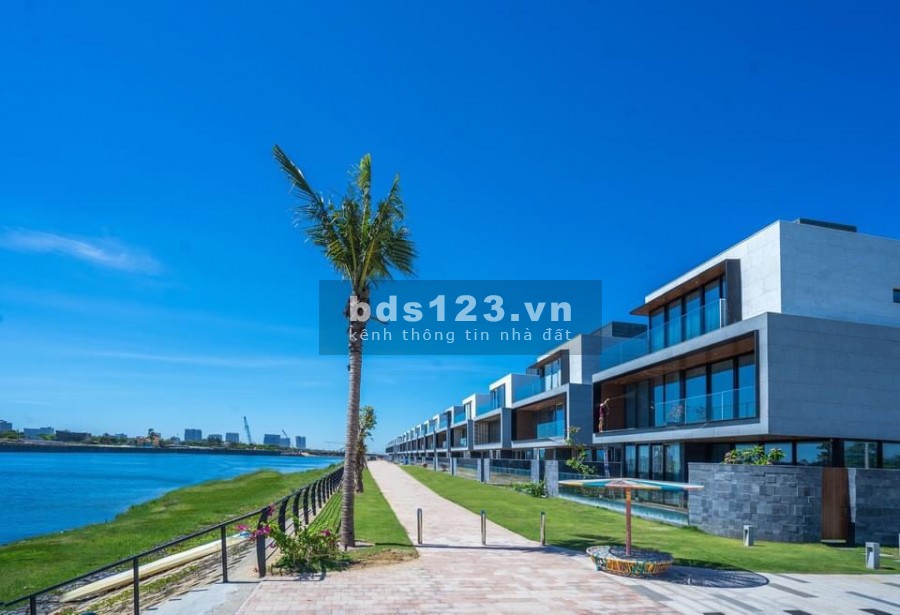 Villas oneriver chuẩn quốc tế bên sông Cổ Cò, thiết kế sang trọng, đẳng cấp 5 sao tiêu chuẩn thế giới