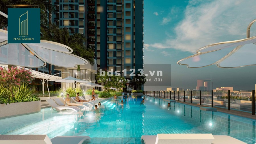 Căn hộ cao cấp The Peak Garden Quận 7, tiện ích đủ, kiến trúc căn hộ đẹp, giá bán đầu tư