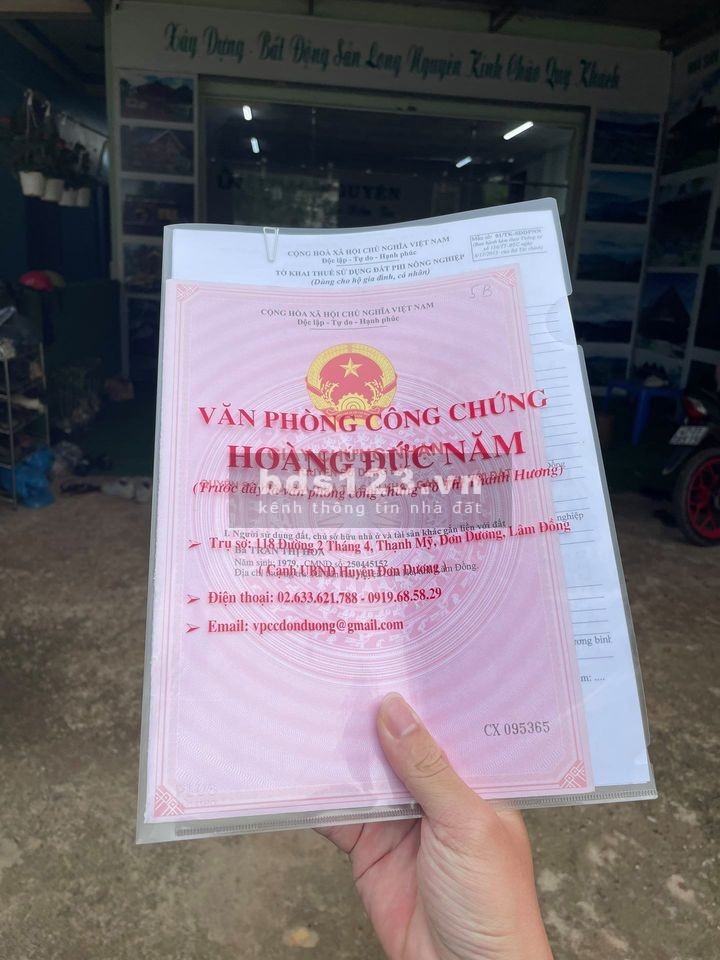 Đất định cư, đầu tư hấp dẫn ngay trung tâm huyện Đơn Dương, Lâm Đồng, sở hữu ngay