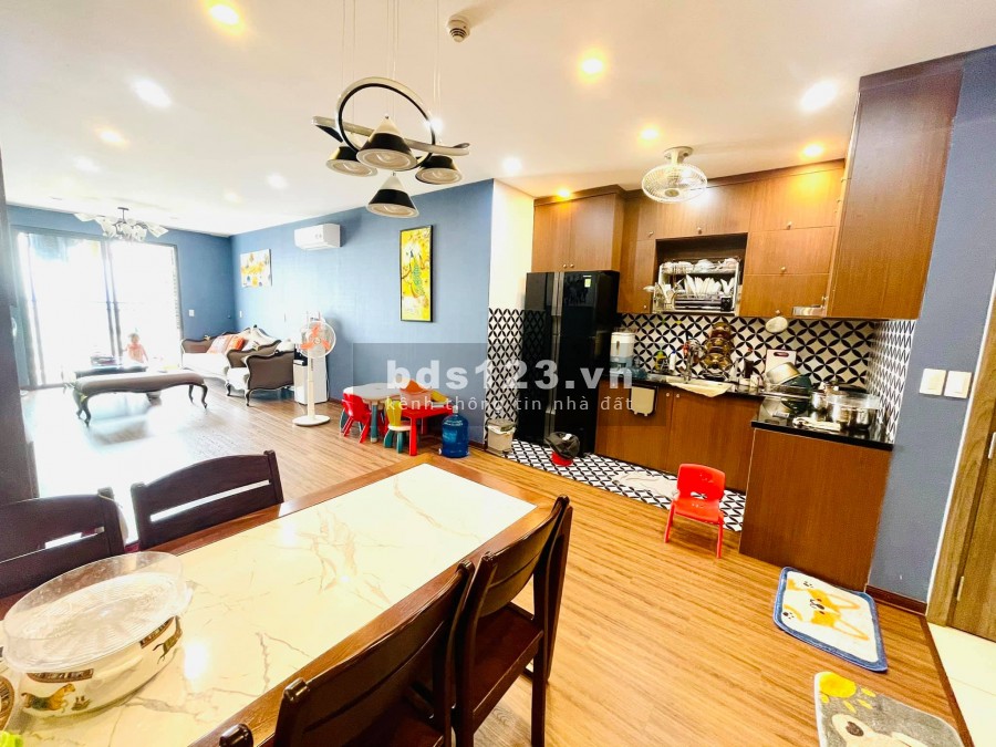 Bán căn góc 3PN 99m2 chung cư New Horizon 87 Lĩnh Nam full đồ thiết kế đẹp