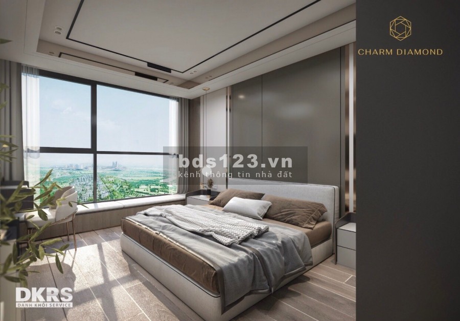 Căn hộ cao cấp Charm Diamond siêu ưu đãi mừng ngày bình thường mới giá đầu tư 34 triệu/m2