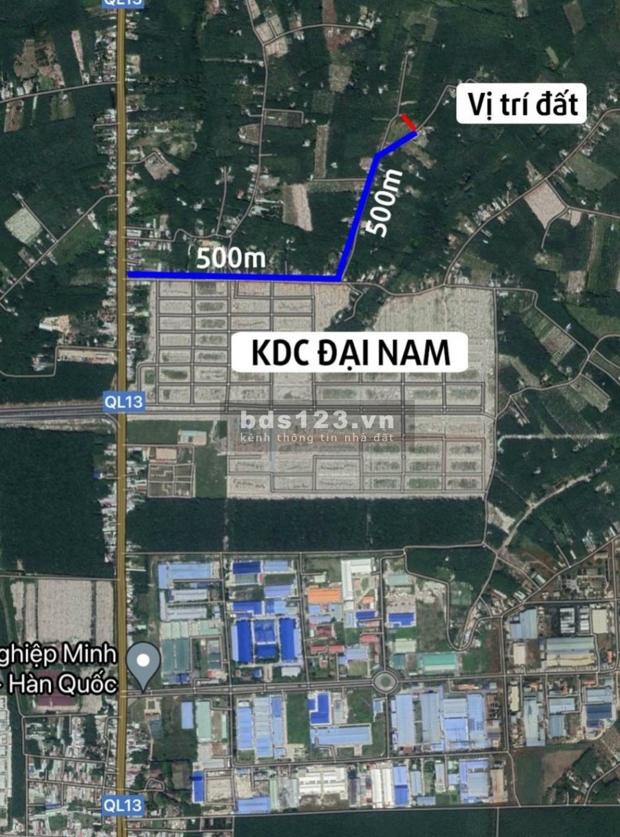 Chín chủ cần bán nhanh lô đất ngay KCN Minh Hưng Chơn Thành liên hệ xem đất 0357343195
