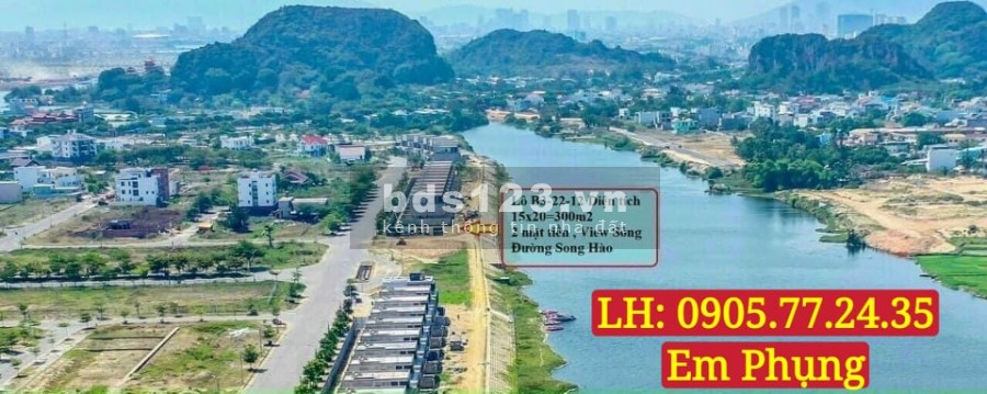 Chính chủ cần tiền bán nhanh lô biệt thự mặt sông tại Đà Nẵng tiện ích đầy đủ, bàn giao ngay