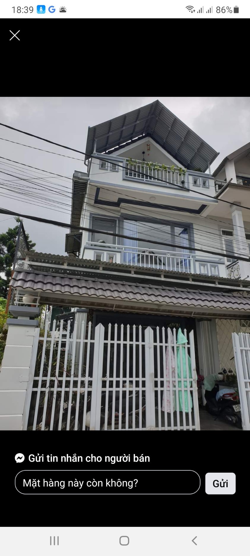 Cần bán căn nhà đường Nguyễn Đình Quân thành phố Đà Lạt, giá bán 5,8 tỷ thương lượng