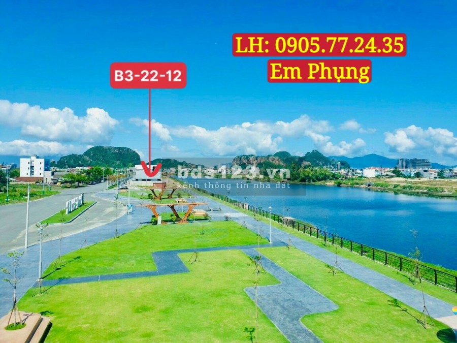 Chính chủ cần tiền bán nhanh lô biệt thự mặt sông tại Đà Nẵng tiện ích đầy đủ, bàn giao ngay