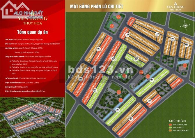 Bán đất sổ đỏ tại dự án Yên Trung, Yên Phong, Bắc Ninh, sổ đỏ nét căng cất két bàn giao ngay