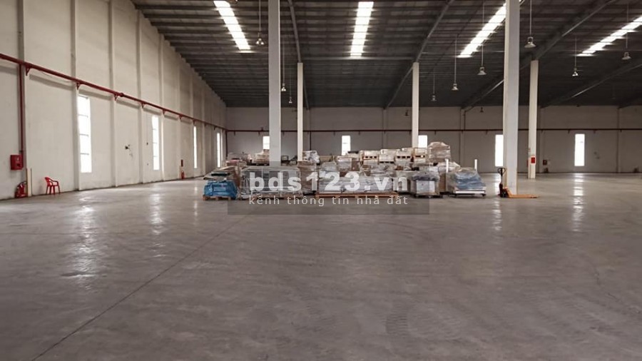 Cho thuê nhà xưởng diện tích sử dụng 2500m2 trong KCN Hải Sơn, Đức Hòa, Long An