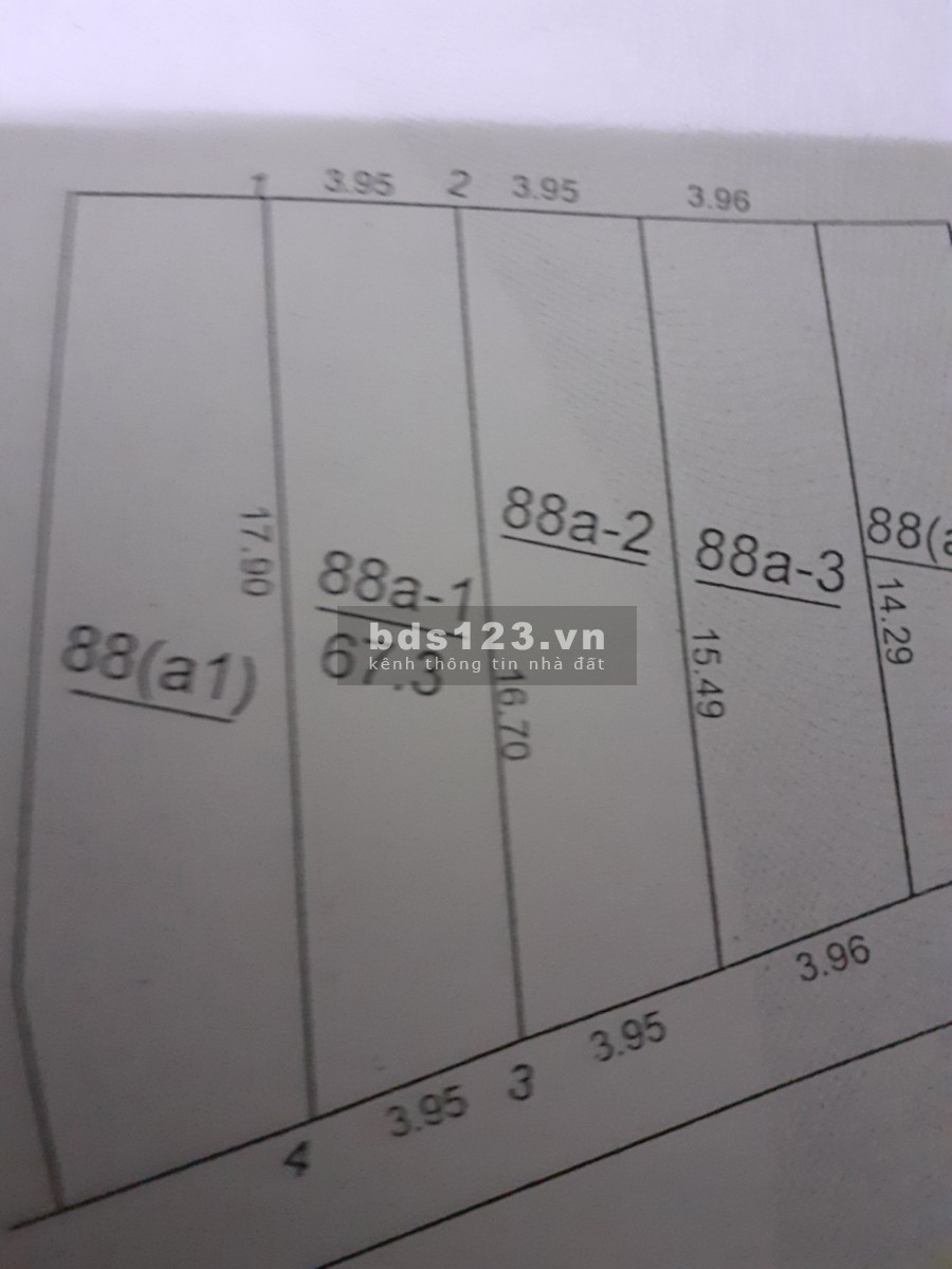 Đông Anh. Nam Hồng diện tích sử dụng 67, mt 4m ngay ngã tư Nam Hồng giá bán 1,8 tỷ