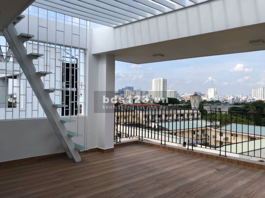 Sốc hạ 1 tỷ, gấp bán 210m2 mặt tiền Thanh Đa, 7 tầng, thang máy, DT 7.3x30 cực đẹp LH 0909817567