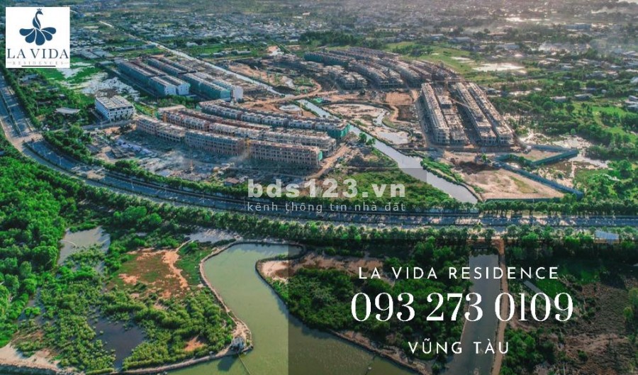 Dự án LAVIDA RESIDENCE Vũng Tàu. CĐT bán căn LK góc 2 mặt tiền. Thanh toán chỉ 15%