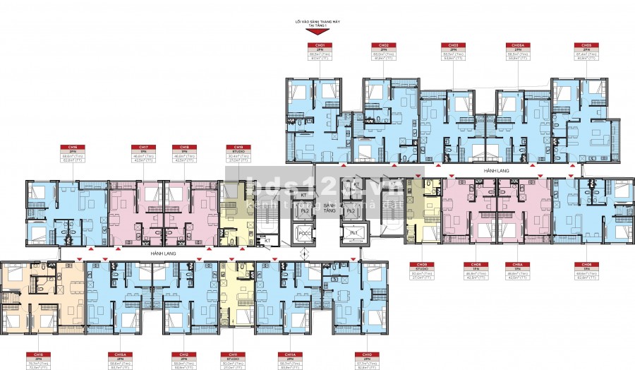 Căn hộ cao cấp Vinhomes New Center Hà Tĩnh 1-3PN già từ 1 tỷ, đường Hàm Nghi
