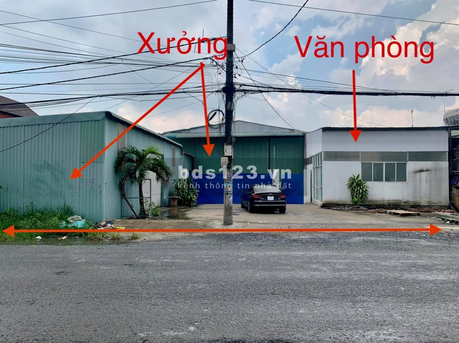 Cho thuê xưởng 3.200 m2 - 180 triệu/tháng có thương lượng, hợp đồng 5 năm trở lên