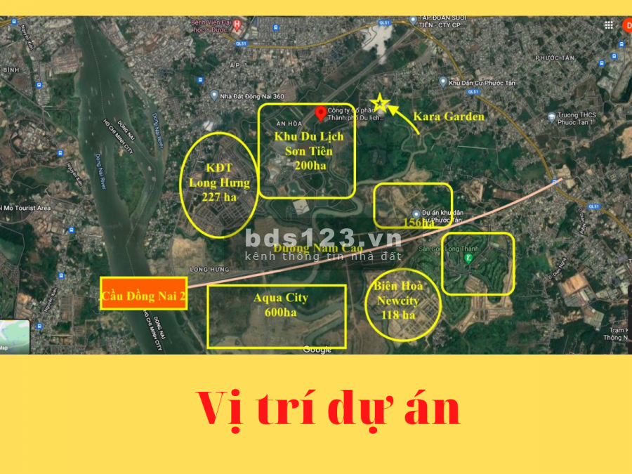 Chiết khấu lớn khi mua đất dự án Kara Biên Hoà, khu đô thị tiện ích liên hệ 0936894008