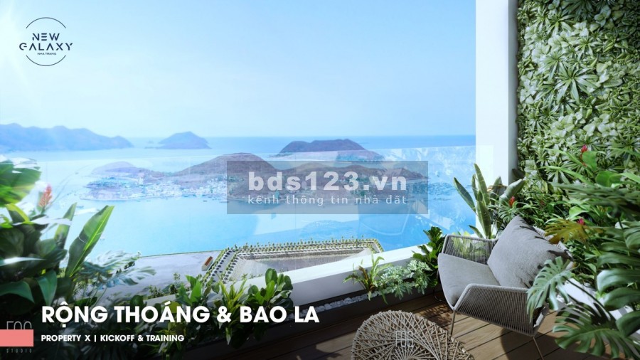 Căn hộ New Galaxy Nha Trang pháp lý sở hữu lâu dài, nhận booking giữ chỗ 50tr/căn