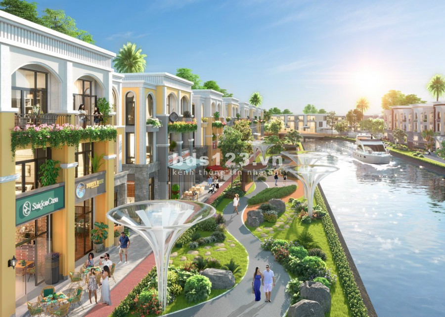 Nhà phố vườn - sản phẩm khan hiếm, thanh toán cực nhẹ chỉ 30% trong 3 năm - Aqua City