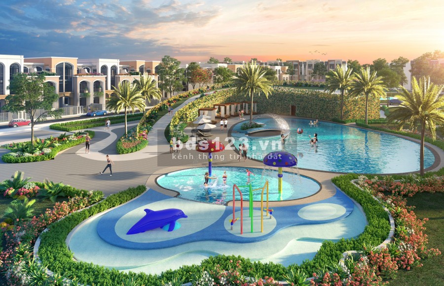 Nhà phố vườn - sản phẩm khan hiếm, thanh toán cực nhẹ chỉ 30% trong 3 năm - Aqua City