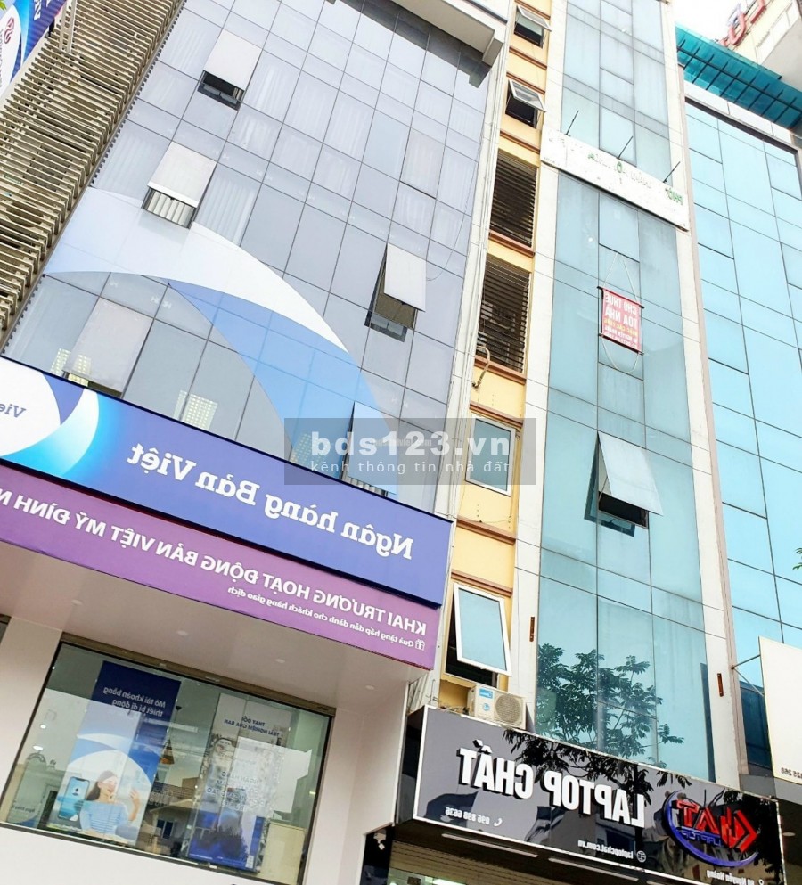 Bán nhà nguyên căn mặt phố Nguyễn Văn Cừ, 8 tầng thang máy, diện tích 75m2, giá chào 22 tỷ