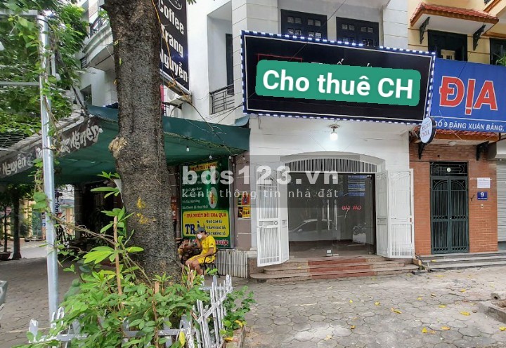 Cho thuê mặt bằng số 39 Phố Đặng Xuân Bảng, diện tích 27m2. Liên hệ Anh Nghiến đt 0397213538