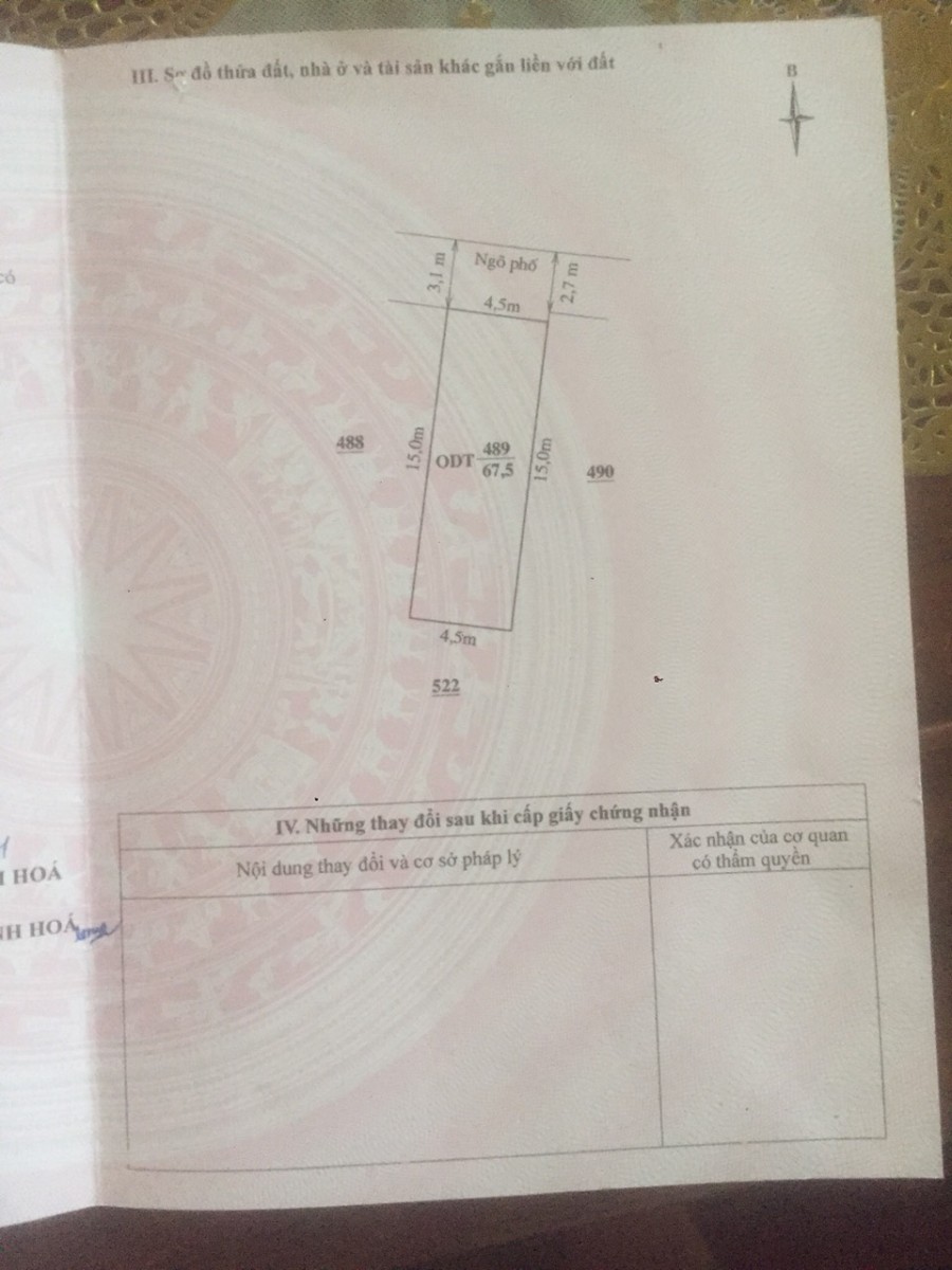 Chính chủ cần bán gấp lô đất vị trí đẹp tại phường Đông Hương, Thành Phố Thanh Hóa