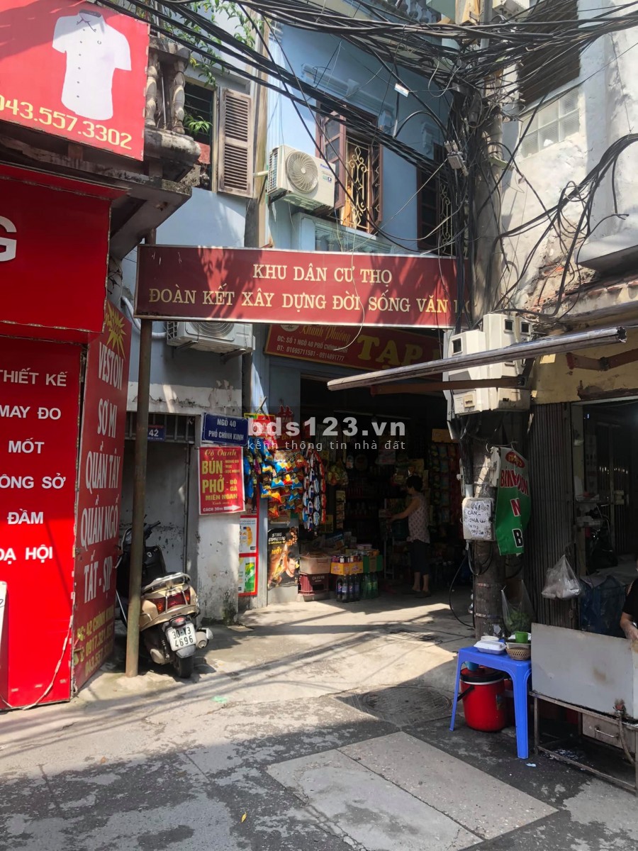 Bán nhà C4 DT 48m2 MT 4,8m vuông vắn phố Chính Kinh, Thanh Xuân giá 3 tỷ. LH 0912442669
