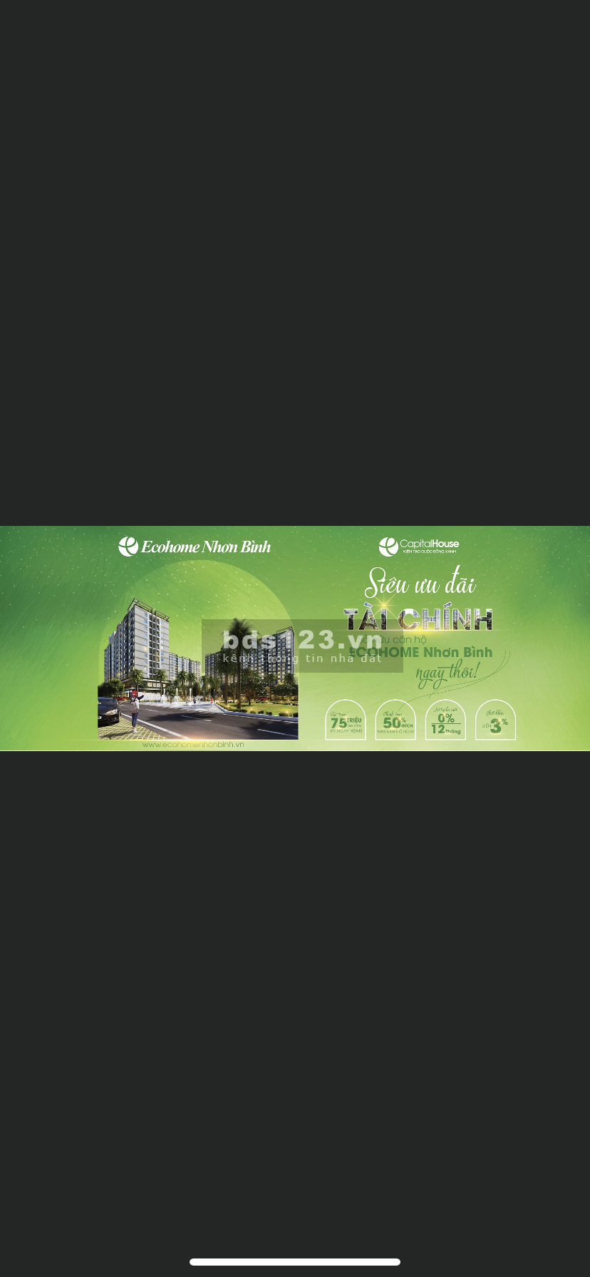 Ecohome Nhơn Bình, nhà ở xã hội đẹp nhất Quy Nhơn giá chỉ từ 11,9 triệu/1m2 bàn giao ngay