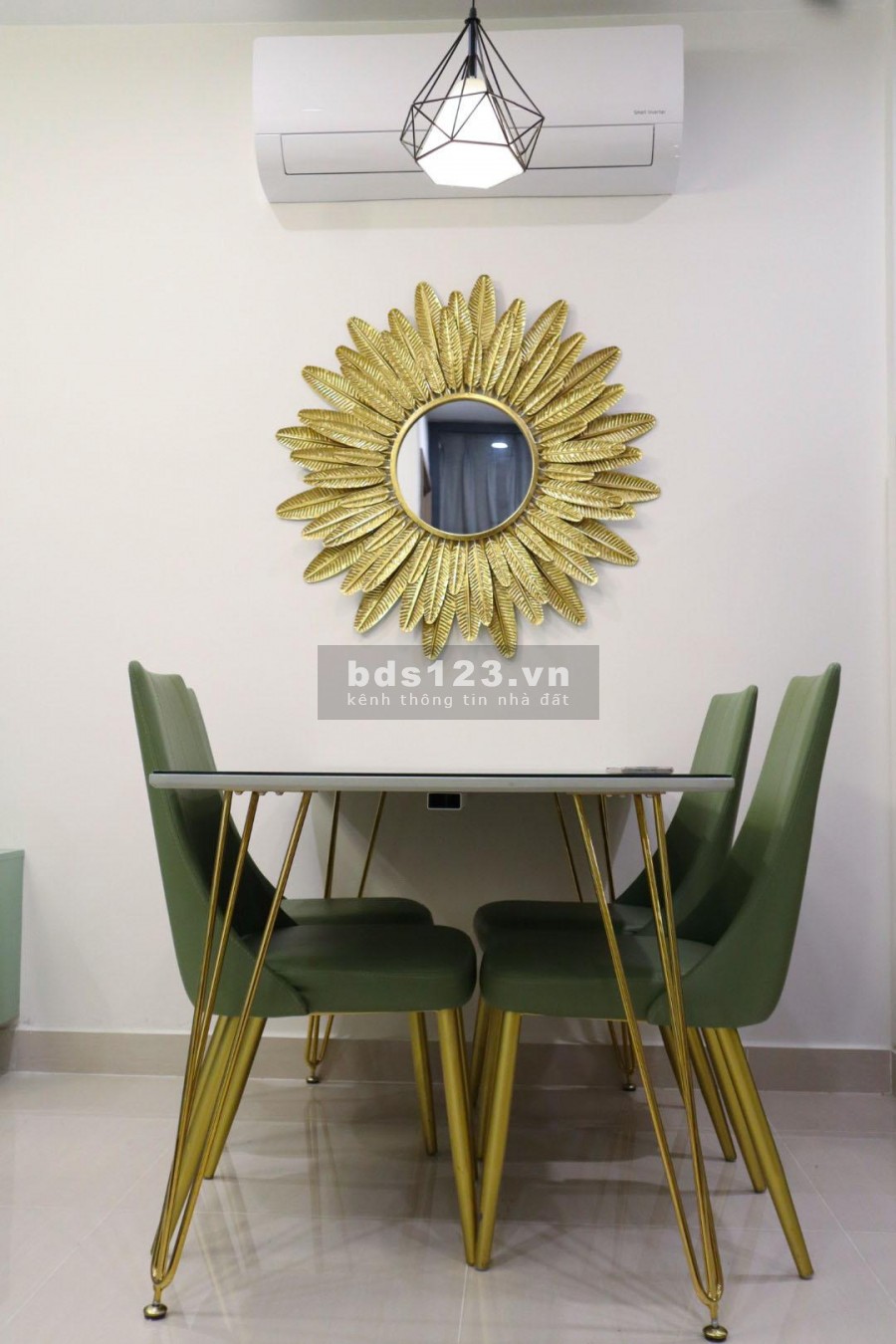 Cho thuê căn hộ chung cư 1PN+ mà như 2PN Full nội thất sang trọng Vinhome Quận 9