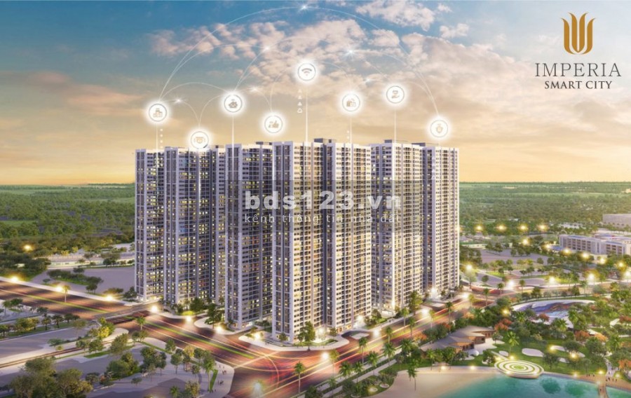 Imperia Smart City: Căn 2PN 54,5m2 tòa I5 giá 2.434 tỷ chiết khấu lên đến 9.5%, ký mới CĐT