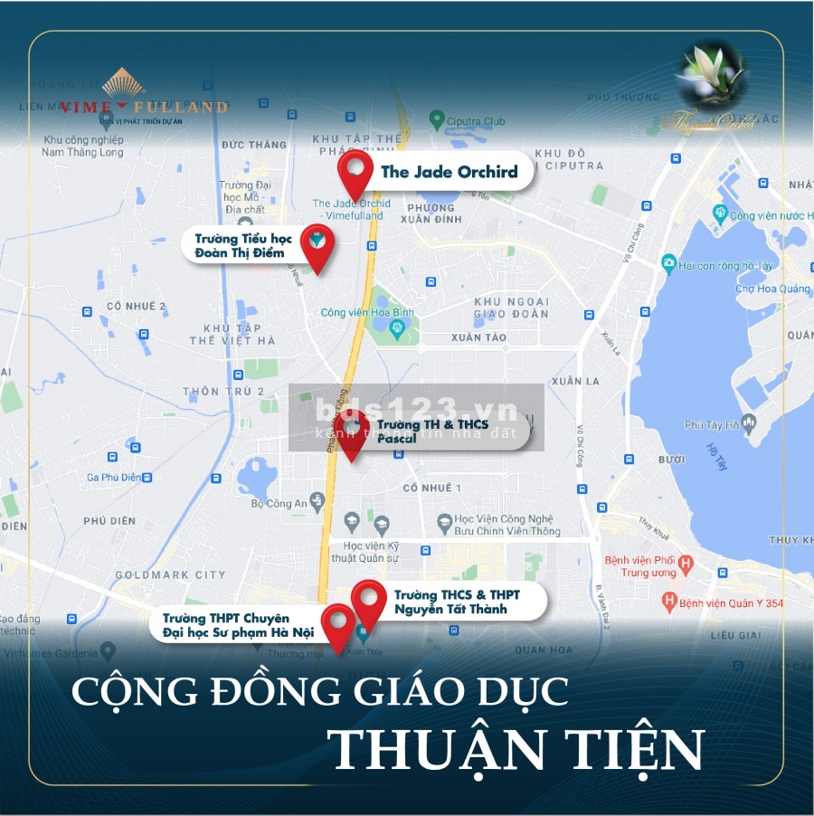 Bán căn hộ The Jade Orchid vị trí đắc địa, tiết kiệm thời gian di chuyển cho khách hàng