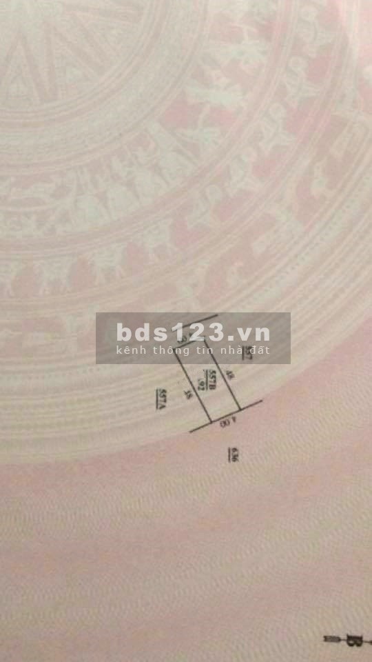 Bán đất đường Quang Trung, Quận Hà Đông, gần phố ngõ rộng, giá tăng từng ngày, sổ sẵn