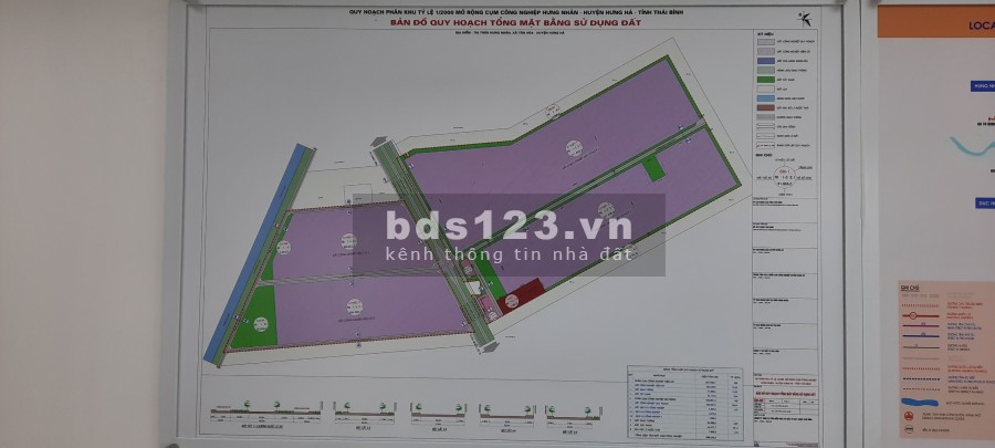 Cho thuê 5ha đất công nghiệp tại thị trấn Hưng Nhân, Hưng Hà Thái Bình vị trí đẹp