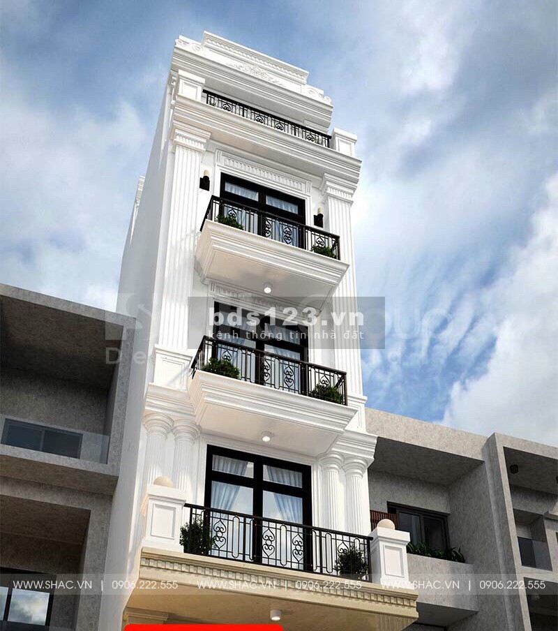 Gần 6 tỷ có nhà mới 5 tầng, lô góc, mt 5m, dt 50m, sát phố Nguyễn Văn Cừ, Quận Long Biên