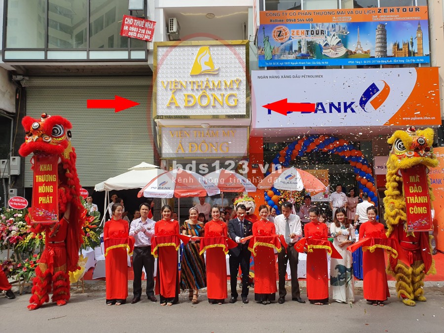 Cho thuê nhà nguyên căn mặt phố 4 tầng mt 40m2, phố Trần Đăng Ninh, giá 30 triệu/tháng