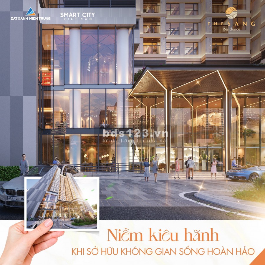 The Sang Residence biệt tượng mới của Đà Nẵng tại vùng đất du lịch biển đắc địa sổ sẵn