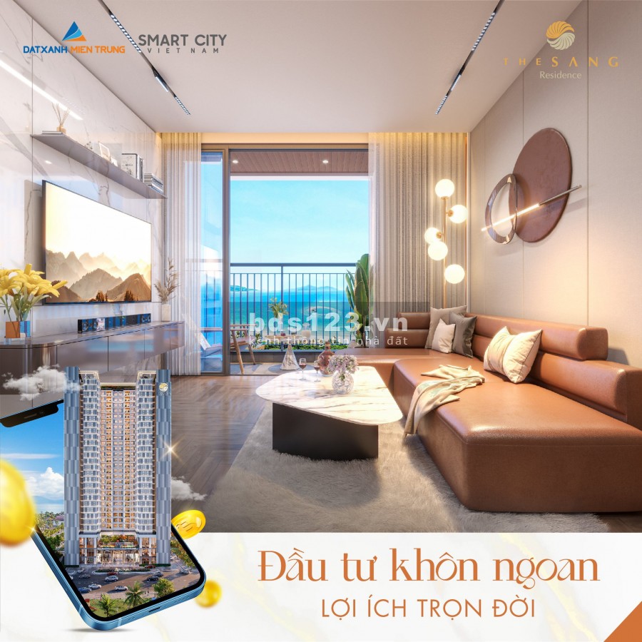 The Sang Residence biệt tượng mới của Đà Nẵng tại vùng đất du lịch biển đắc địa sổ sẵn