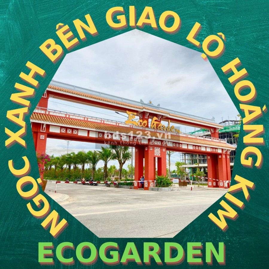 Ra mặt tiểu khu Camellia 4 khu đô thị Ecogarden Huế, hỗ trợ vay 80% giá trị bàn giao ngay