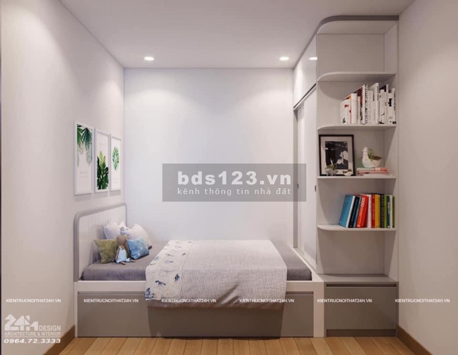 Bán căn hộ 2N+1 rộng 55m KĐT Vinhomes Tây Mỗ, giá 1,9 tỷ tốt nhất dự án