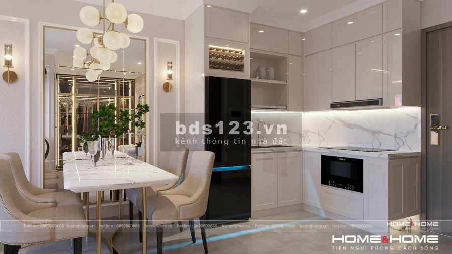 Bán gấp căn hộ 1pn+1 dtsd 46m2, giá bán 1.4 tỷ bao phí tại Vinhomes Smart City, giá tốt